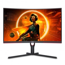 Монитор 31,5" AOC CQ32G3SU Curved 1000R 2560x1440 165Гц VA WLED 16:9 4ms 2*HDMI DP4*USB3.2 3000:1 80M:1 178/178 300cd 2*Speakers5W Tilt HAS Swivel Black/Red