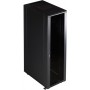  Шкаф 19" Business, 42U 800x1200, черный, передняя дверь стекло, задняя дверь распашная металл