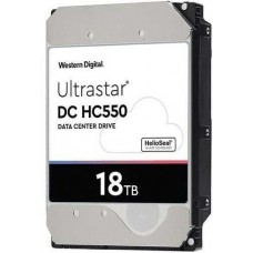 Жесткий диск Western Digital Ultrastar DC HС550 HDD 3.5" SATA 18Тb, 7200rpm, 512MB buffer, 512e  (WUH721818ALE6L4 )