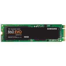 Твердотельный накопитель SSD M.2 2280 (SATA) 500 Gb Samsung 860 EVO (R550/W520MB/s) (MZ-N6E500BW)