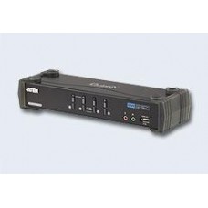 Переключатель электронный ATEN 4-Port USB DVI Dual Link/CH7.1 Audio KVMP™ Switch