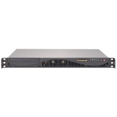 Серверная платформа Supermicro SuperServer 1U 5019C-M4L Xeon E-22**/ no memory(4)/ 6xSATA/ on board RAID 0/1/5/10/ no HDD 2x3,5 or 3x2,5/ 1xFH/ 4xGb/ 350W