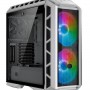 Корпус Cooler Master MasterCase H500P Mesh White, USB3.0x2, USB2.0x2, 2x200 ARGBFan, 1x140Fan, Full Tower, w/o PSU