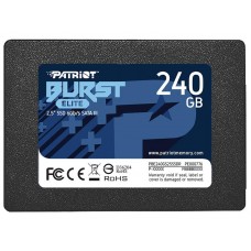Твердотельный накопитель PATRIOT SSD BURST ELITE 240Gb SATA-III 2,5”/7мм PBE240GS25SSDR