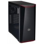 Корпус MasterBox Lite 5 (MCW-L5S3-KANN-01), 2xUSB3.0, 1x120 Fan, w/o PSU, Black, Red Trim, ATX