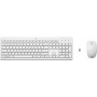 Клавиатура и мышь Keyboard and Mouse HP 230 Wireless Combo RUSS (White) cons