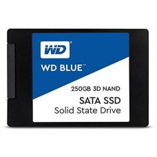 Твердотельный накопитель Western Digital SSD BLUE 250Gb SATA-III 2,5”/7мм 3D NAND WDS250G2B0A (аналог WDS250G1B0A)