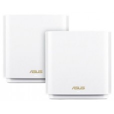  ASUS XT8 (B-2-PK) // роутер, из 2 точек доступа, 802.11b/g/n/ac/ax, до 574 + 4804Мбит/c, 2,4 + 5 гГц, белый ; 90IG0590-MO3G60