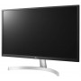 Монитор LG 27" 27UL500-W IPS LED 4K, 3840x2160, 5ms, 300cd/m2, 1000:1 (Mega DCR), 178°/178°, HDMI*2, DisplayPort , Tilt, VESA, Silver-White