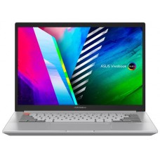 Ноутбук ASUS  Vivobook Pro Q3 14 N7400PC-KM010 Intel Core i7-11370H/16Gb/1Tb SSD/14,0 OLED WQXGA+ (2880 x 1800) 90Hz/GeForceRTX 3050 4Gb/WiFi6/BT/FP/Backlit KB/No OS/1.4Kg/Cool Silver/Aluminum