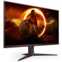 Монитор 23,8" AOC 24G2SAE/BK 1920x1080@165Hz VA LED 16:9 4ms VGA 2*HDMI 80M:1 178/178 350cd 3000:1 Tilt Black/Red