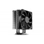 Кулер DEEPCOOL GAMMAXX GTE V2 BLACK LGA1366/115X/AM4/AM3/+/AM2/+/FM2/+/FM1 (12шт/кор, TDP 180Вт, PWM, Black Fan 120mm, 4 тепл. трубки прямого контакта) RET