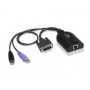 Кабель адаптер ATEN USB DVI Virtual Media KVM Adapter with Smart Card Support