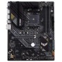 Материнская плата ASUS TUF GAMING B550-PLUS,  Socket AM4, B550, 4*DDR4, HDMI+DP, CrossFireX, SATA3 + RAID, Audio, 2,5Gb LAN, USB 3.2*8, USB 2.0*6, COM*1 header (w/o cable) ATX ; 90MB14G0-M0EAY0