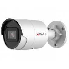  HiWatch  4Мп уличная цилиндрическая IP-камера с EXIR-подсветкой до 40м1/3" Progressive Scan CMOS; объектив 4мм; угол обзора 84°; механический ИК-фильтр; 0.005лк@F1.6; сжатие H.265/H.265+/H.264/H.264+