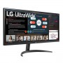 Монитор LG 34" 34WP500-B IPS LED, 2560x1080, 5ms, 300cd/m2, 1000:1 (Mega DCR), 178°/178°, 2*HDMI, 75Hz, AMD FreeSync, HDR10, Tilt, Black