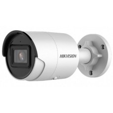 Видеокамера Hikvision 2Мп уличная цилиндрическая IP-камера с EXIR-подсветкой до 40м и технологией AcuSense1/2.8" Progressive Scan CMOS; объектив 2.8мм; угол обзора 107°; механический ИК-фильтр; 0.005лк@F1.6; сжа
