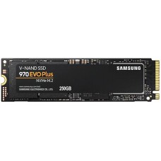 Твердотельный накопитель SSD M.2 (PCI-E NVMe) 250 Gb Samsung 970 EVO plus (R3500/W2300MB/s) (MZ-V7S250BW analog MZ-V7E250BW, MZ-V6E250BW)