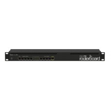 Маршрутизатор MikroTik RouterBOARD 2011iL-RM with Atheros 74K MIPS CPU, 64MB RAM, 5xLAN, 5xGbit LAN, RouterOS L4, 1U rackmount case, PSU