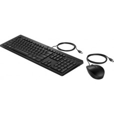Клавиатура и мышь Keyboard and Mouse HP 225 Wired (black)
