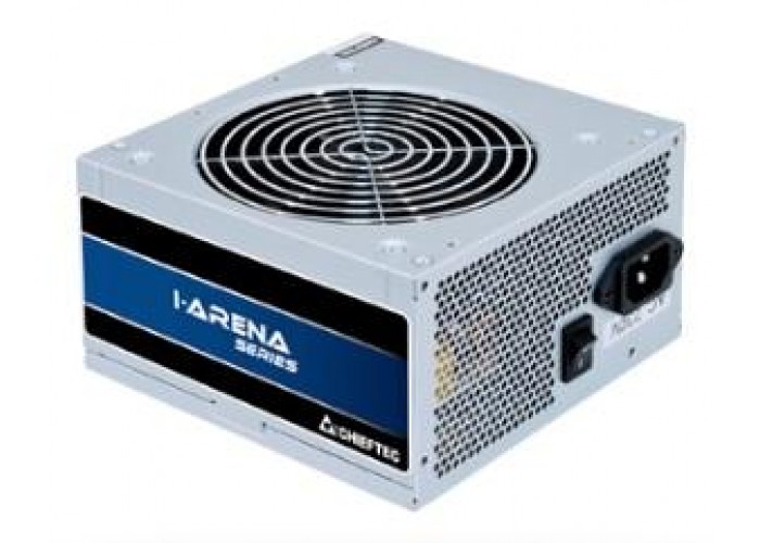Блок питания Chieftec IArena GPB-500S (ATX 2.3, 500W, 85 PLUS, Active PFC, 120mm fan) OEM