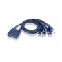 Переключатель электронный ATEN 4-Port USB VGA/Audio Cable KVM Switch (0.9m, 1.2m)