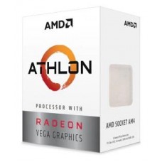 Процессор CPU AMD Athlon 3000G, 2/4, 3.5GHz, 192KB/1MB/4MB, AM4, 35W,  Radeon Vega 3, YD3000C6M2OFH OEM, analog YD3000C6M2OFB