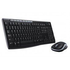 Клавиатура+мышь Logitech Wireless Desktop MK270 (Keybord&mouse), Black, [920-004518]