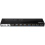 Коммутатор D-Link KVM-440/C2A, 8-port KVM Switch with VGA, USB ports.Control 8 computers from a single keyboard, monitor, mouse, Supports video resolutions up to 2048 x 1536, Switching using front panel