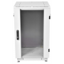  Шкаф телекоммуникационный напольный 18U (600x600) дверь стекло, цвет чёрный
