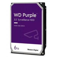 Жесткий диск Western Digital HDD SATA-III  6Tb Purple WD62PURZ, IntelliPower, 128MB buffer (DV&NVR)