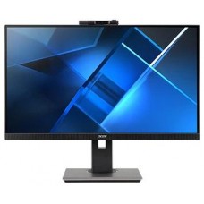 Монитор 27"   ACER (Ent.)   B277Dbmiprczx, IPS,  1920x1080, 75Hz,   178°/178°, 4ms, 250nits, VGA + HDMI + DP + USB3.0(1up 4down) + Adj.Camera (FHD, with mic) + Колонки 2Wx2, HAdj 120mm, Black Matt