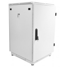  Шкаф телекоммуникационный напольный 18U (600x800) дверь металл (2 места)