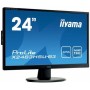  23,8" Iiyama ProLite X2483HSU-B3 1920x1080@75Гц VA LED 16:9 4ms VGA HDMI DP 2*USB2.0 80M:1 3000:1 178/178 250cd Tilt Speakers Black