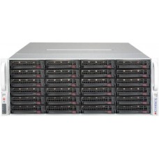 Серверная платформа Supermicro SuperStorage 4U Server 6049P-E1CR36L noCPU(2)Scalable/TDP 70-205W/ no DIMM(16)/ 3008controller HDD(36)LFF/ 2x10Gbe/ 5xFH/ 2x1200W