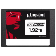 Твердотельный накопитель Kingston Enterprise SSD 1,92TB DC500M 2.5” SATA SSD (R555/W520MB/s) 1,3DWPD (Mixed-Use)