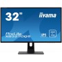 Монитор 31,5" Iiyama ProLite XB3270QS-B1 2560x1440@60Гц IPS LED 16:9 4ms DVI HDMI DP 80M:1 1200:1 178/178 250cd HAS Tilt Swivel Speakers Black