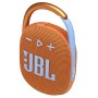  JBL CLIP 4 портативная А/С: 5W RMS, BT 5.1, до 10 часов, 0,24 кг, цвет оранжевый