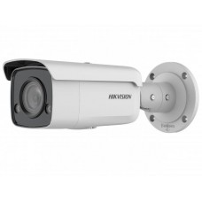  Hikvision DS-2CD2T27G2-L(2.8mm) 2Мп уличная цилиндрическая IP-камера с LED-подсветкой до 60м и технологией AcuSense1/2.8" Progressive Scan CMOS; объектив 2.8мм; угол обзора 107°;  0.0005лк@F1.0; сжат