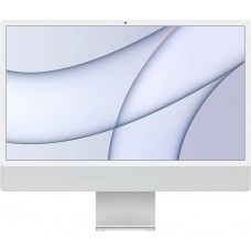 Моноблок Apple 24-inch iMac (2021): Retina 4.5K, Apple M1 chip with 8-core CPU & 8core GPU, 8GB, 256GB SSD, 2xTbt/USB 4, 2xUSB-3, 1Gb Ethernet, Kbd w.Touch ID, Mouse - Silver
