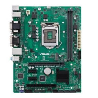 Материнская плата ASUS PRIME H310M-C R2.0, LGA1151v2, H310, 2*DDR4, D-Sub + DVI, SATA3, Audio, Gb LAN, USB 3.1*2, USB 2.0*6, COM*1 header (w/o cable), LPT*1 header (w/o cable), mATX ; 90MB0ZM0-M0EAYM