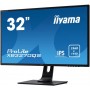 Монитор 31,5" Iiyama ProLite XB3270QS-B1 2560x1440@60Гц IPS LED 16:9 4ms DVI HDMI DP 80M:1 1200:1 178/178 250cd HAS Tilt Swivel Speakers Black