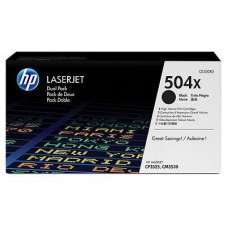 Картридж Cartridge HP 504X для CLJ 3525/3530, двойная упаковка, черный (2*10 500 стр.)