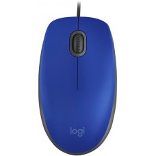 Мышь Logitech Mouse M110, USB, 1000dpi, Blue [910-005488]