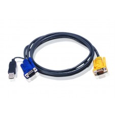 Кабель ATEN Intelligent cable HDB15m/USBAM, 3m