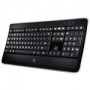 Клавиатура Logitech Wireless Illuminated Keyboard K800, Black, [920-002395]