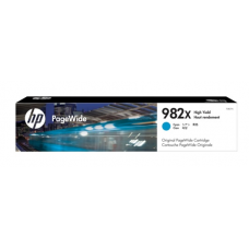  Cartridge HP 982X для PageWide Enterprise 780/785/765, голубой (16 000 стр.)