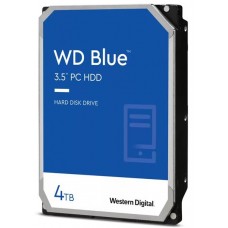 Жесткий диск Western Digital HDD SATA-III  4Tb Blue WD40EZAZ, 5400rpm, 256MB  buffer