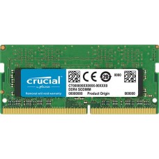 Оперативная память Crucial by Micron  DDR4   4GB 2666MHz SODIMM  (PC4-21300) CL19 SRx8 1.2V (Retail)