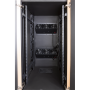  Шкаф LANMASTER SOUNDPROOF звукоизолированный 24U 750x1130 мм, отделка под дерево, цвет лиственница